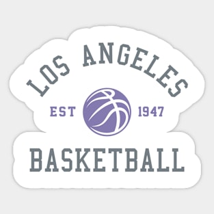 Los Angeles Lakers Basketball Club Sticker